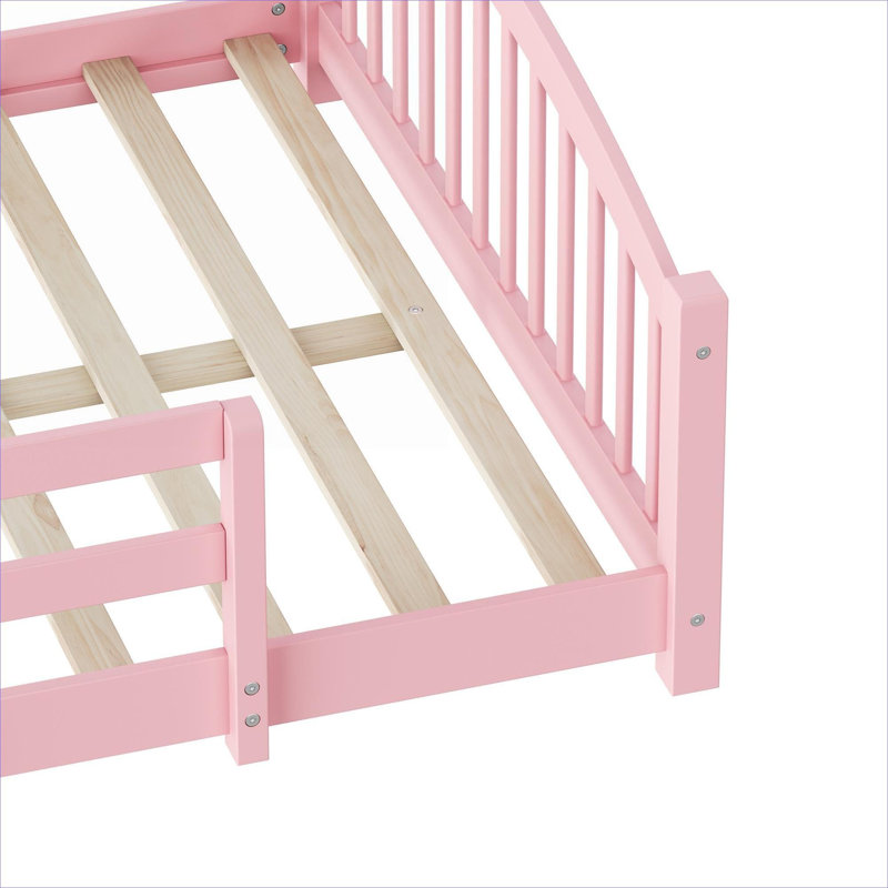 Lit de plancher bas pour lit d'enfant en bas âge Montessori
