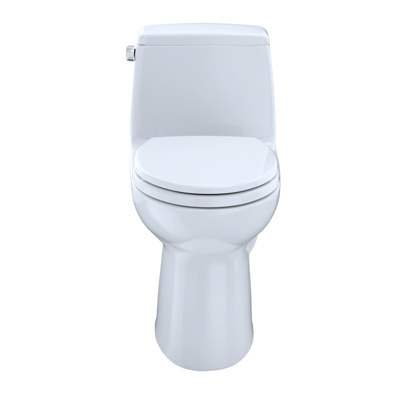 UltraMax® 1.6 GPF Elongated One-Piece Toilet (Seat Included), Cotton, Left-Hand