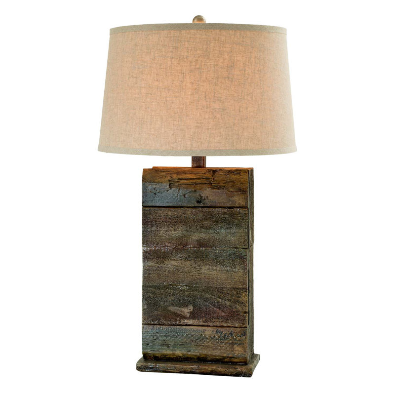 Lindel Table Lamp, Seal Blue Rock