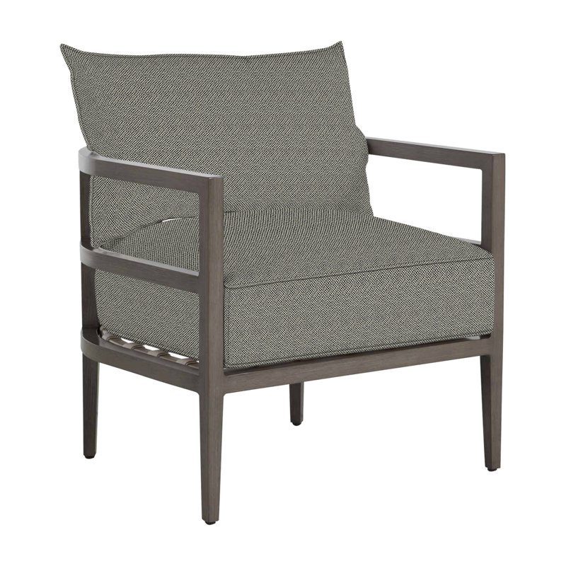 Chaise de patio Santa Barbara, Trépointe, Écorce Intermix, Standard Plus