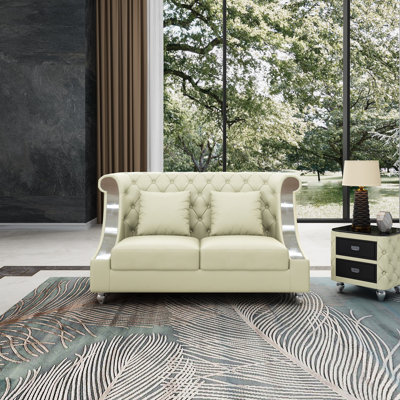Mayfair 66.5'' Upholstered Loveseat