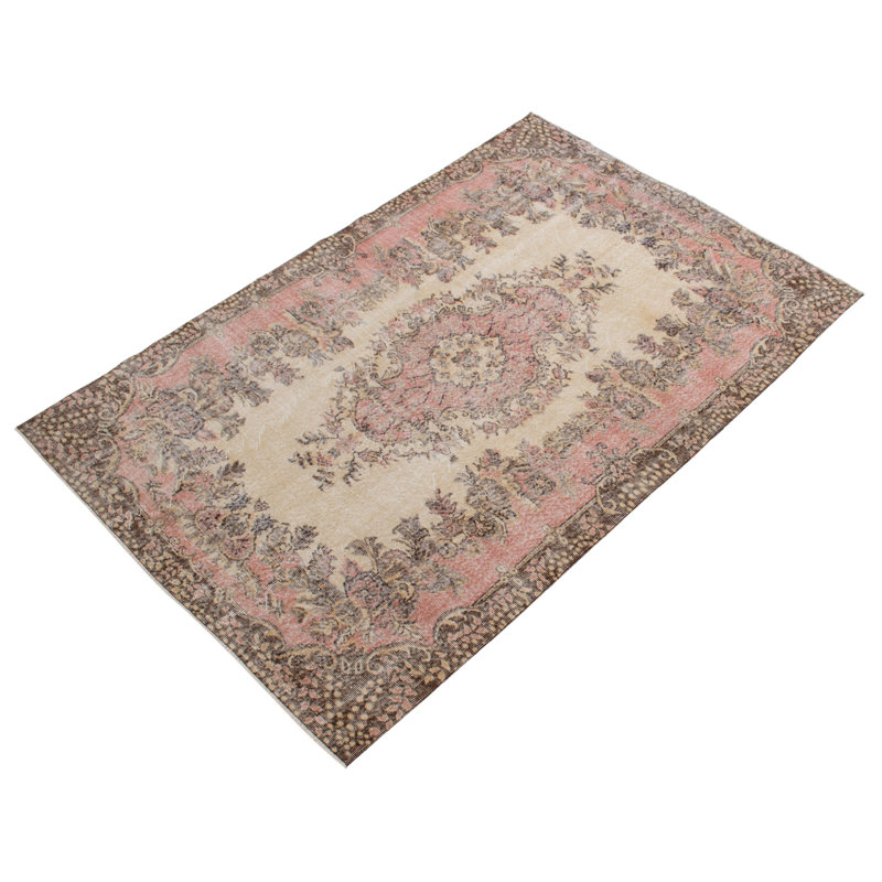 Tapis beige Melis Vintage 5 pi 11 po x 8 pi 10 po