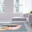 Friedeburg Machine Woven Grey/ Pink/ Beige Rug-271045914