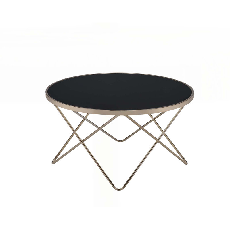 Charmante table basse ronde au design captivant pour des intérieurs élégants
