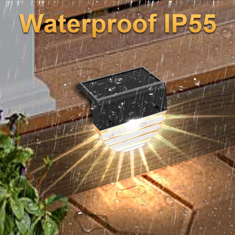 Low Voltage Solar Powered Glass Step Light Pack