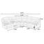Canapé modulaire inclinable avec porte-gobelet Motion-932739970