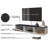 Ronnye Floating TV Stand Up to 80" TV's Wall Mounted Media Console-1004487153