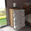 Carreon 50cm W Manufactured Wood Bedside Table-945641079
