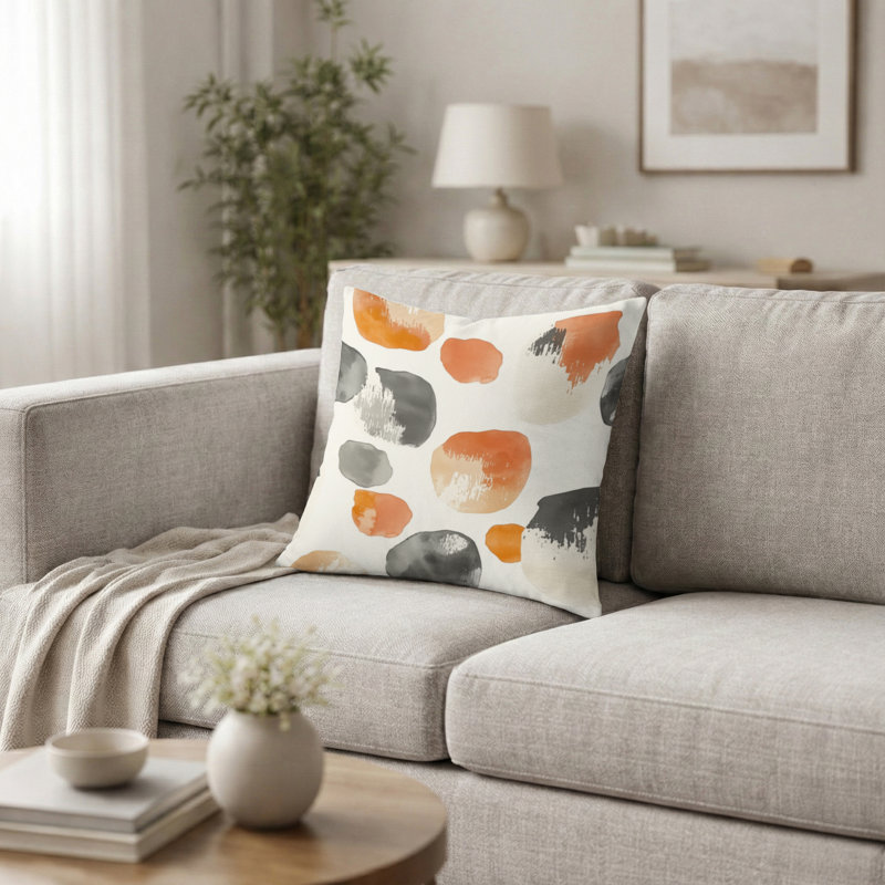 Coussin Modern, H 16 po x l 16 po