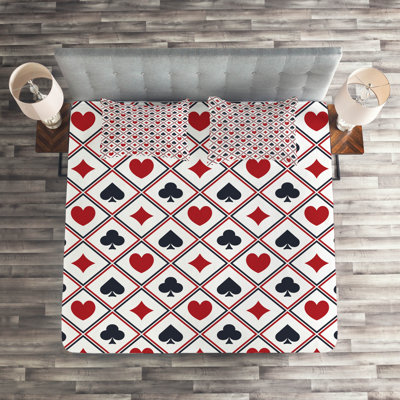 Casino Modern & Contemporary Polyester Coverlet