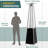 45000 Propane Standing Patio Heater-59984773