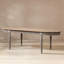 Table de salle à manger ovale en bois récupéré 94 po Colette