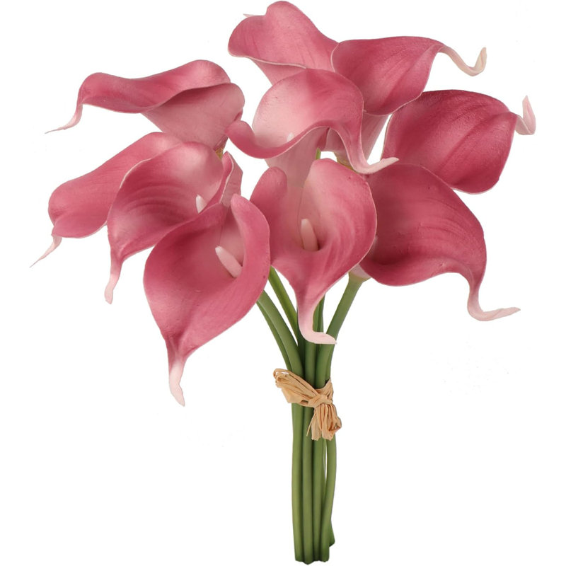 14" Real Touch Calla Lily Bouquet - 2 Pack