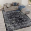 Tapis persan tissé délavé rétro-100553014