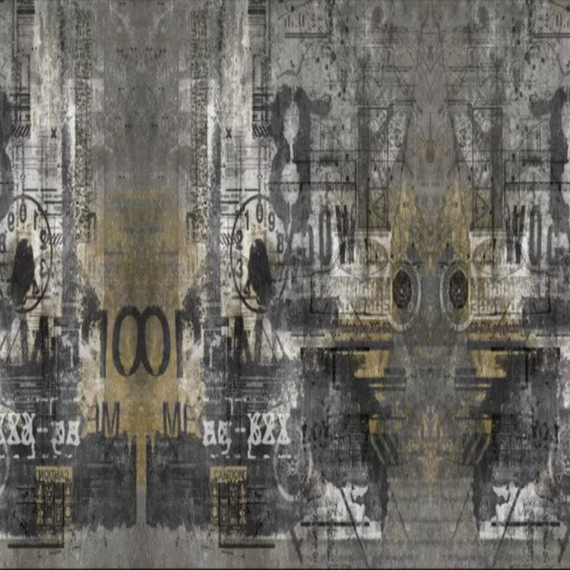 Industrial Echoes, 108'' L x 96'' W