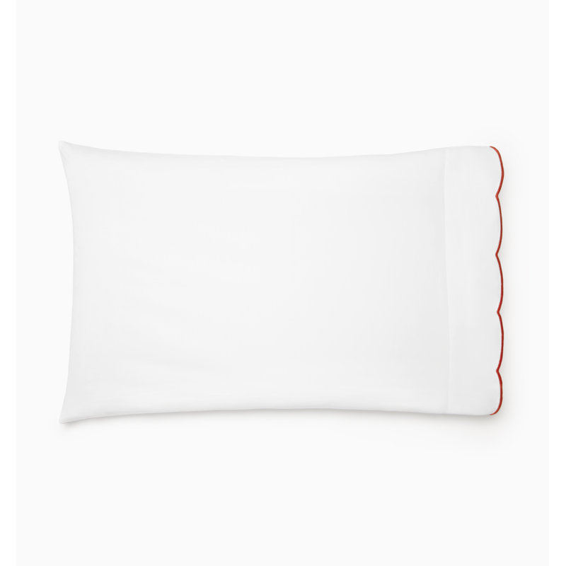 Limana Pillow Case, Persimmon, King Pillowcase