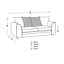 Dorthea 2 Seater Sofa-2023758821