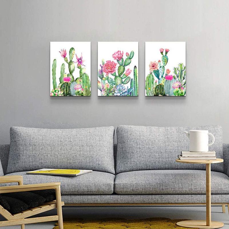3 Piece Wrapped Canvas Wall Art