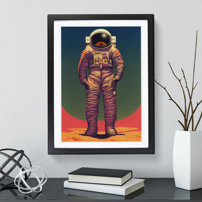 Astronaut Arrival - Single Picture Frame Print