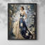 WOMEN Series DL XXVII - reproduction encadrée de qualité supérieure - prête à être accrochée - aucun clou requis-497733198-497733193