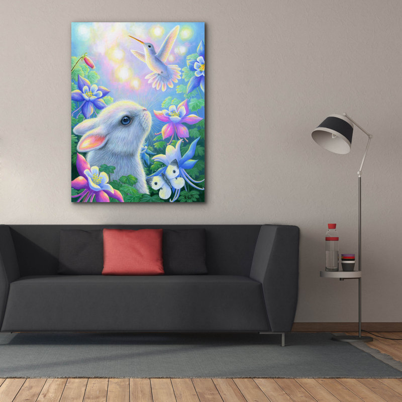 «Summer Splendor» par Bridget Voth, H 54 po x l 40 po x P 1,5 po