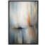 «Abstract Landscape», impression sur toile encadrée de décorations murales modernes bleues-109881795-109881790