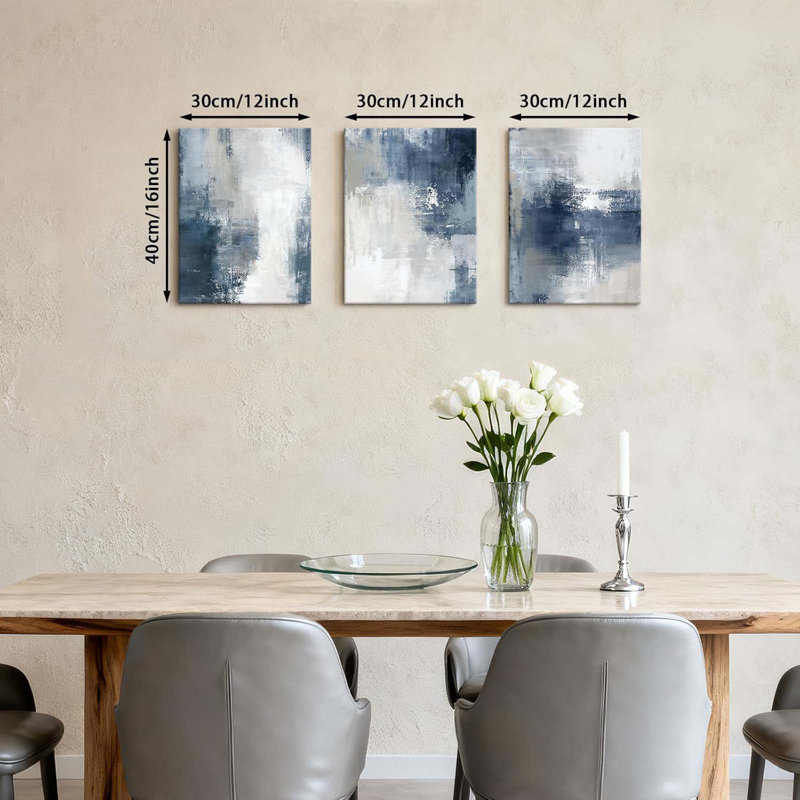 3 Piece Wrapped Canvas Print