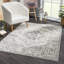 Tapis de couloir oriental bleu, gris, beige et noir clair gerNurhak-1400149346