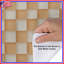 Housses de couette orange et blanches à carreaux-130505119