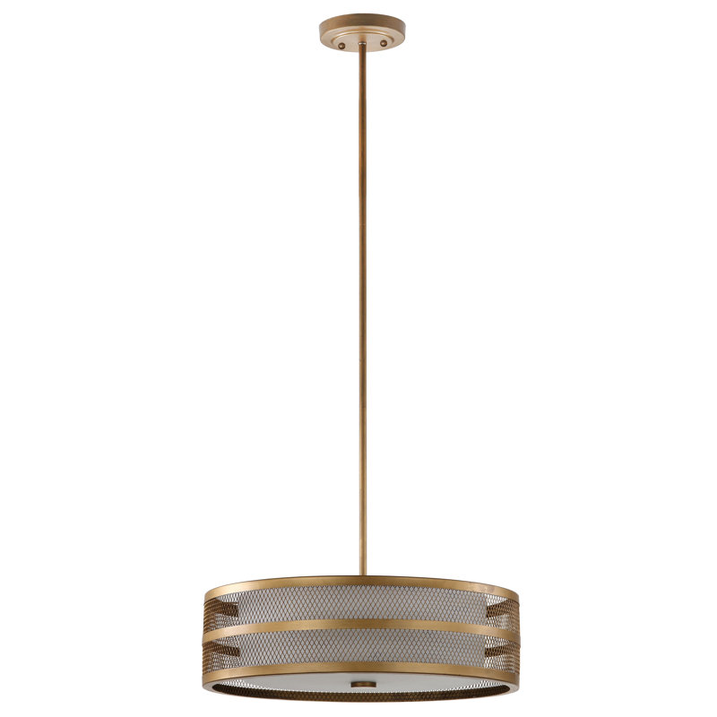 Lustre cylindrique à 4 lumières Chamniss