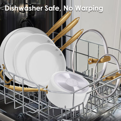 15-Piece Nonstick Oven-Safe Ceramic Cookware Set
