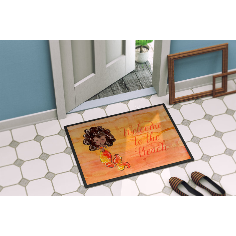 Non-Slip Outdoor Doormat, Rectangle 18" x 27"