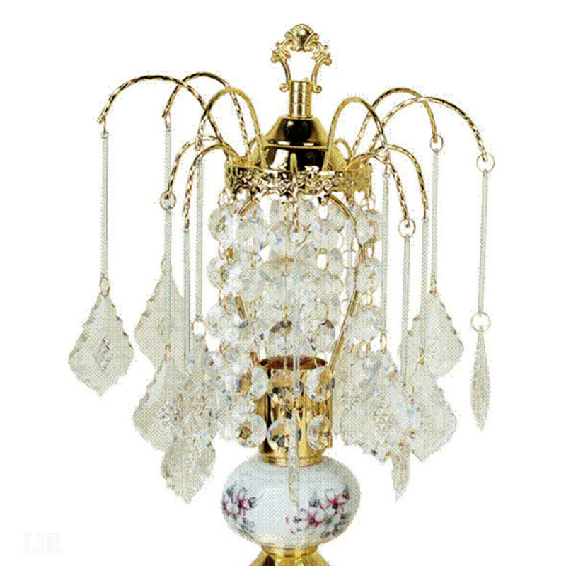 15" Tall Steel Table Lamp, Table Lamp