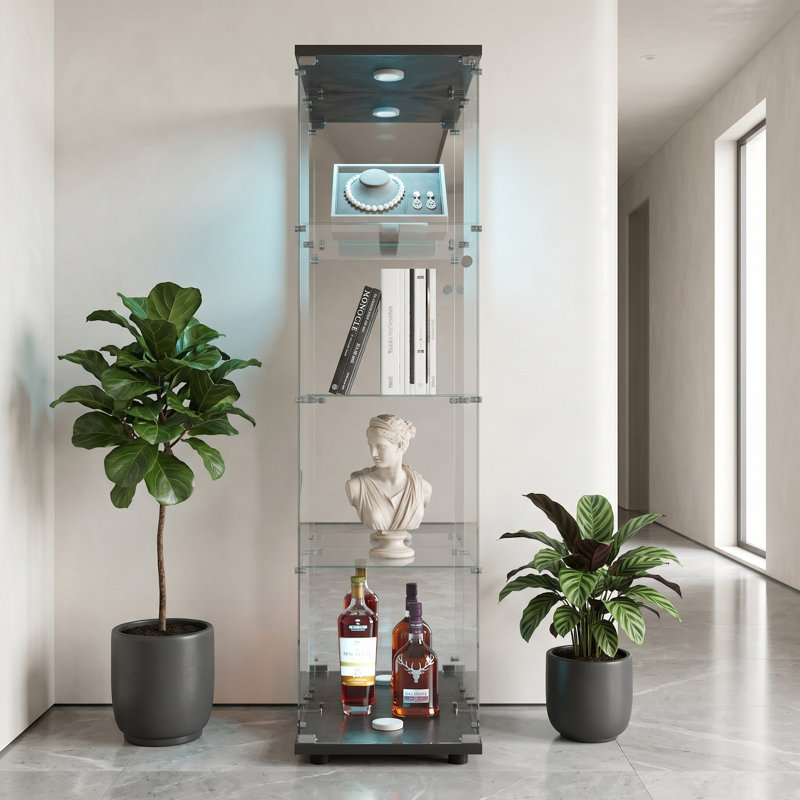 Display Cabinet, Black