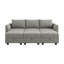Canapé modulaire réversible en U-1378790010
