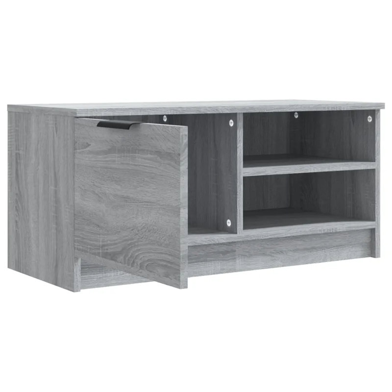 Unfinished TV Stand for TVs up to 80, Grey Sonoma