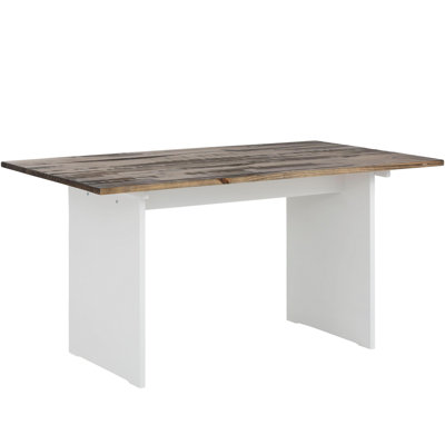 Montebello Pine Solid Wood Base Dining Table
