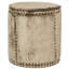 Dejon 46.5cm Wide Round Solid Colour Ottoman