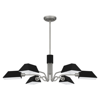 Debbrah 6 - Light Dimmable Sputnik Geometric Chandelier