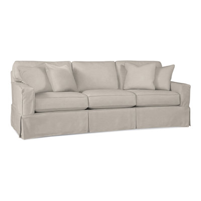 Gramercy Park 93" Upholstered Slipcovered Sofa by Braxton Culler