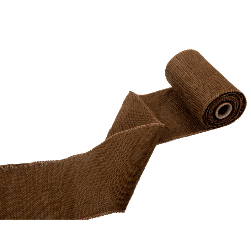 Ruban en toile de jute, H 60 po x l 20 po x P 0,1 po