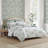 Laura Ashley Toile Delight Cotton Reversible Comforter Bonus Set-109049397-102291711