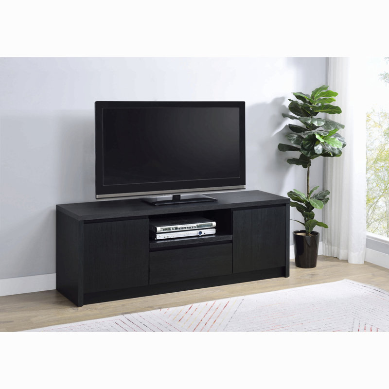 Sloat Black 2-Door Tv Stand Media Console