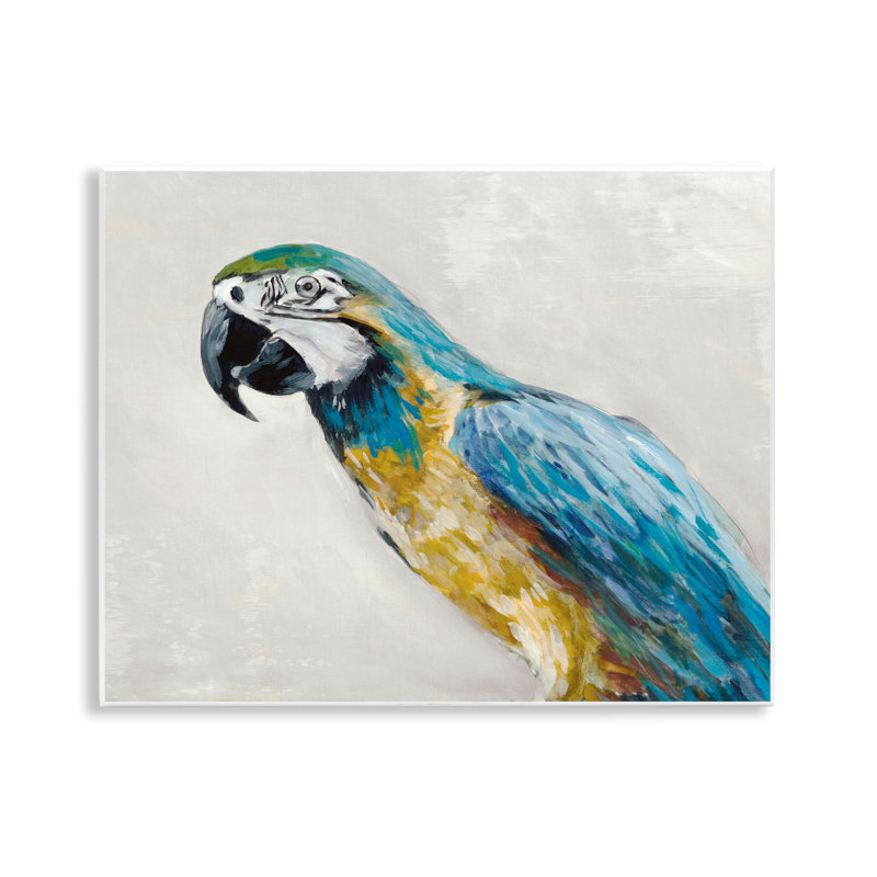 «Polly Parrot Portrait», plaque murale par Jacob Q