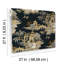 Pagoda And Sampan Scenic Vinyl Wallpaper Roll-1365576641