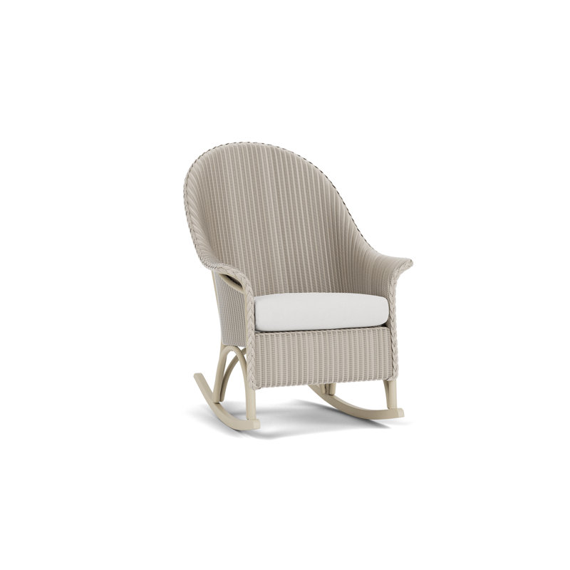 Loom Outdoor Rocker Chair, Canvas Natural, Linen