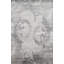 Modern Hand Knotted Wool Abstract Area Rug in Gray/White-16756523