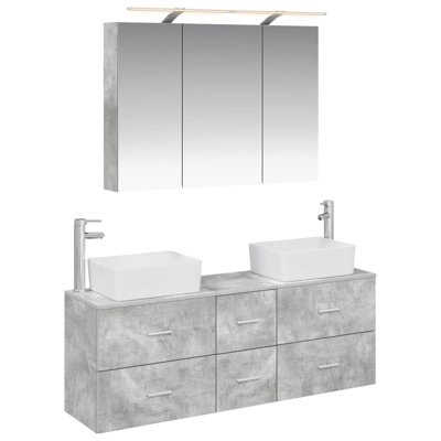 Vanity & Mirror Set