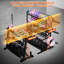 Support de poids ajustable XL pour haltères - support de support de support de barillets Rebrilliant