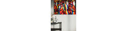 Modern Contemporary African Queen Art - 24x36 logo